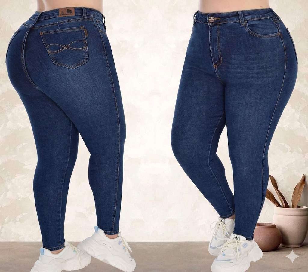 JEANS AMERICANOS DE DAMA TALLA GRANDE