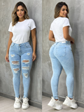 JEANS SKINNY DE DAMA LEVANTACOLA