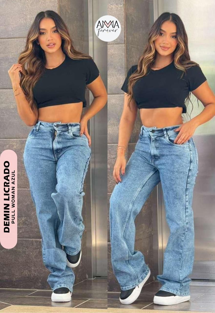 JEANS DE DAMA PALAZZO