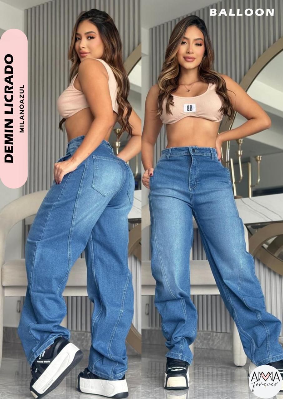 JEANS DE DAMA PALAZZO
