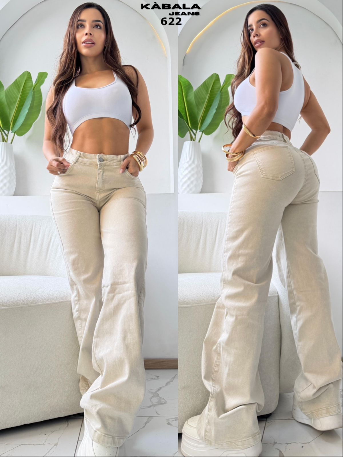 JEANS DE DAMA PALAZZO