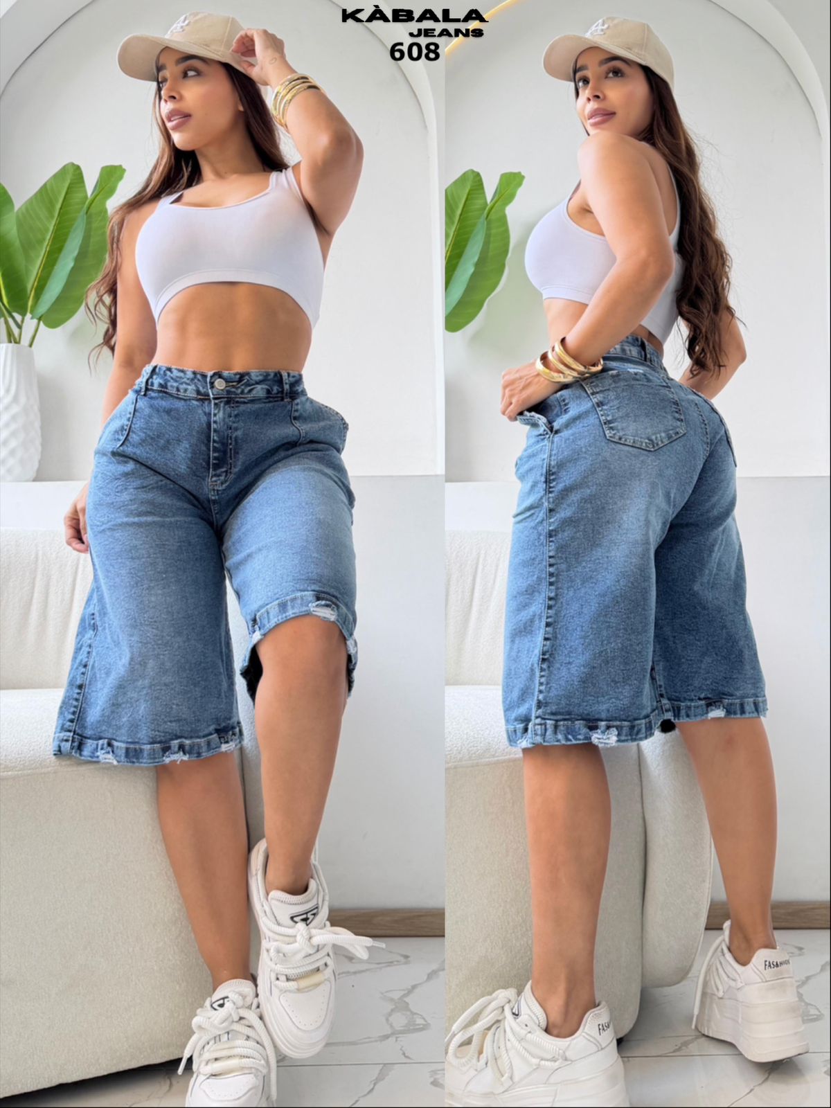 BERMUDAS DE DAMA SKINNY