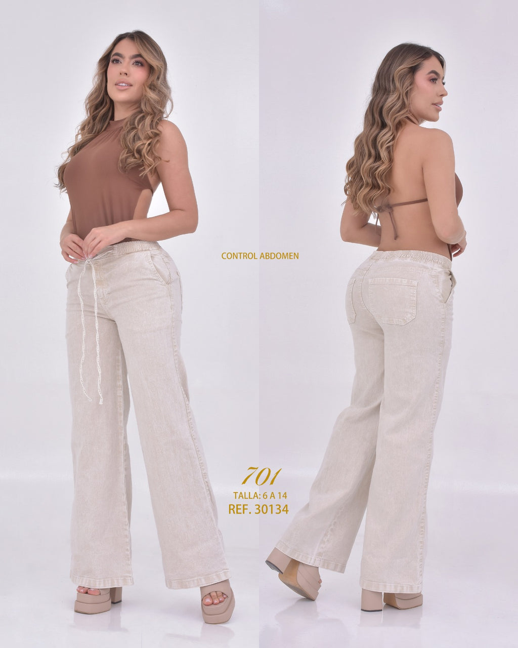 JEANS DE DAMA PALAZZO