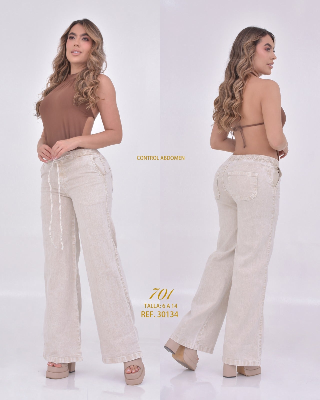 JEANS DE DAMA PALAZZO