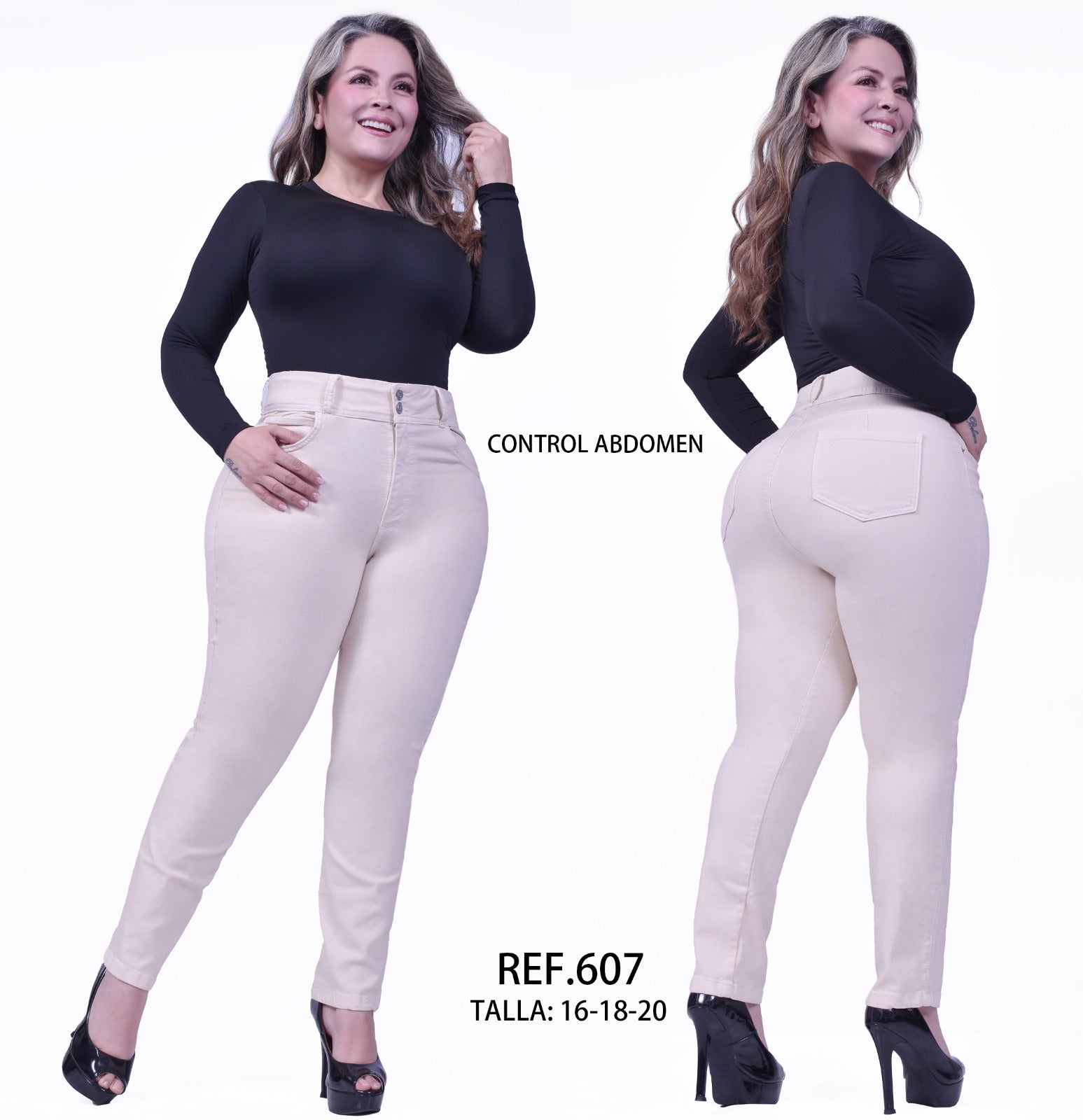 JEANS DE DAMA TALLA GRANDE