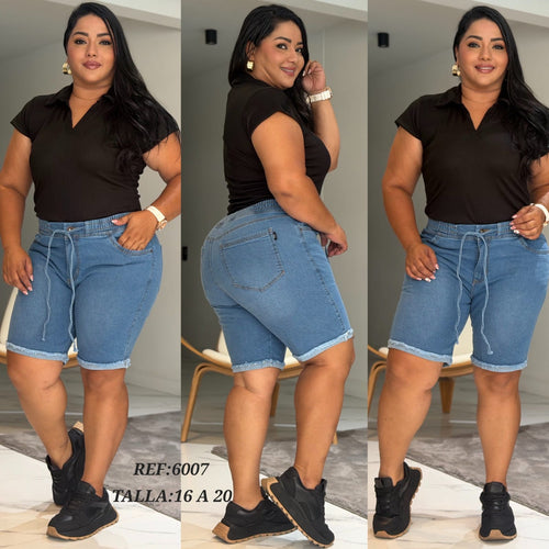 BERMUDAS DE DAMA TALLA GRANDE