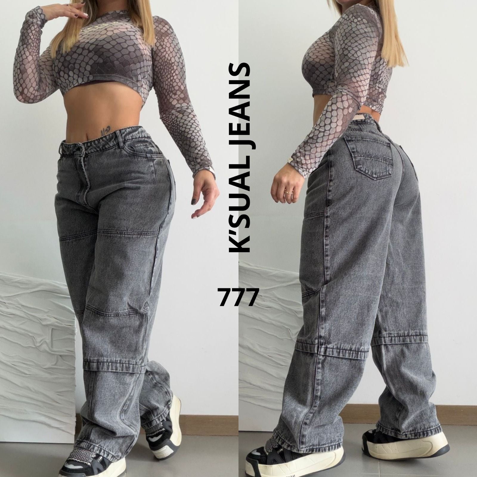 JEANS DE DAMA PALAZZO